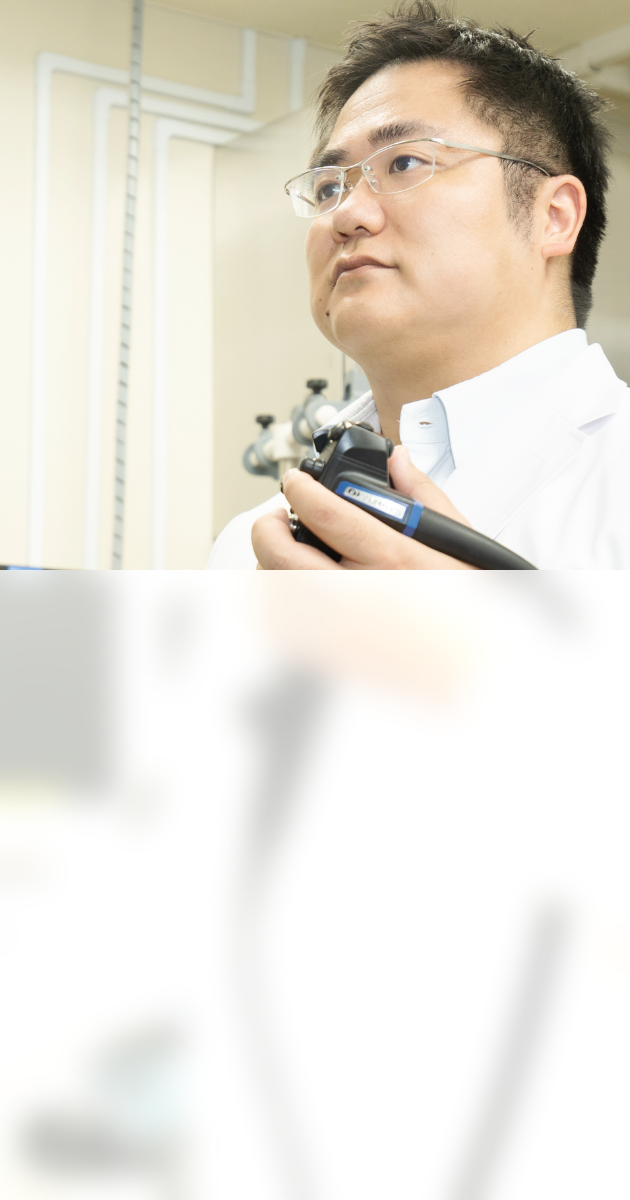任せて安心専門医による内視鏡検査